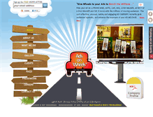 Tablet Screenshot of adsonwheels.in
